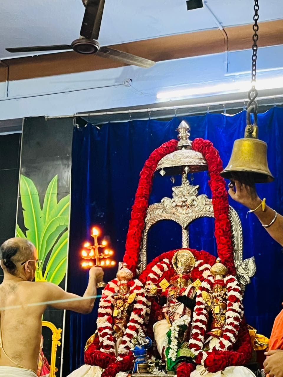 Photo from a previous Brahmotsavam celebration