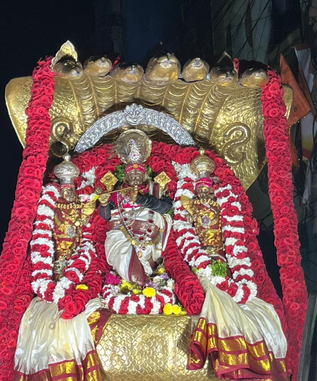 Photo from a previous Brahmotsavam celebration